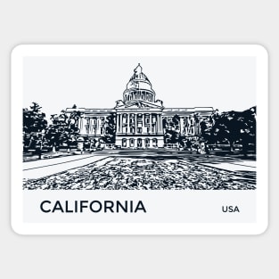 California State USA Sticker